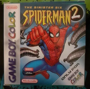 Spider-Man 2: The Sinister Six - Boxed and Complete - CIB - Gameboy Color - Bild 1 von 12