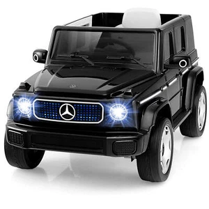 Licensed Mercedes-Benz EQG Kids Ride On Car w/ Remote Control Detachable Battery - Picture 1 of 10
