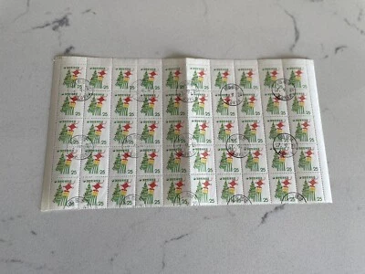 Korea 1956 Half Sheet of 50 (J) +New Year #266 +Canceled +SCV=100$ - Image 1 of 2