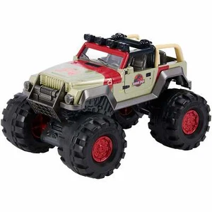 Jurassic Park/World 1993 Jeep Wrangler Off Road w/ Big Wheels 1:24 Scale Diecast - Picture 1 of 5