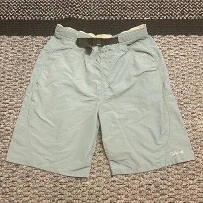 Shorts Cabela’s Guidewear masculino tamanho M pesca acampamento caminhada ao ar livre secagem rápida UPF - Imagem 1 de 4