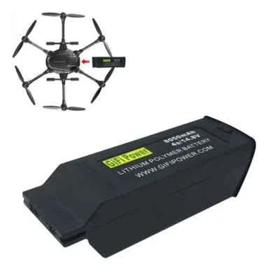 MARKENLOS Batteria agli ioni di litio 14,8 V 8050 mAh 4 S per drone YUNEEC Typhoon H batteria di ricambio
