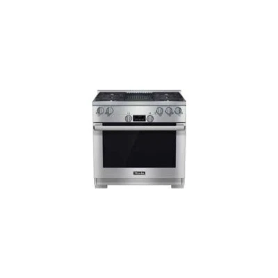 Miele HR1135GGR 36 英寸不锈钢专业天然气系列全新带盒 #135453 MPA — 第 1/2 张图片