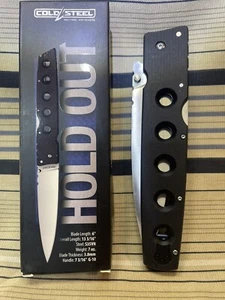 Cold Steel Hold Out Lockback Folding Knife 6" CPM-S35VN Steel - Picture 1 of 5