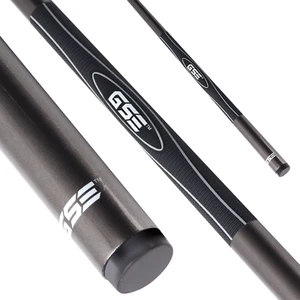 58" Grey 2-Piece Fiberglass Composite Billiard Pool Cue (18-21oz Available) - Picture 1 of 11