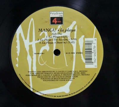 Mangu, La Playa, (12"), VG+, 3916429057 - Image 1 of 3