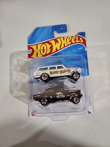 Hot Wheels 2025 Mainline 2pk Gassers '64 Nova Gasser & Bel Air Gasser - Bild 1 von 2