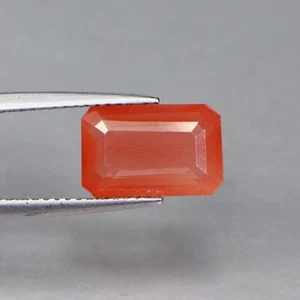 2.73 Cts_Ravishing Best Color_100% Natural Unheated Red Andesine_Sunstone - Picture 1 of 3