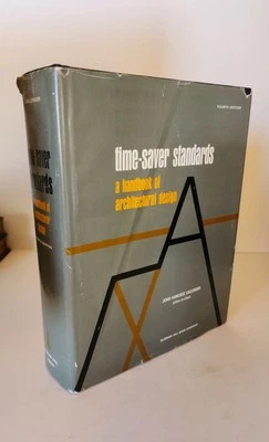 Time-Saver Standards A Handbook of Architectural Design 4th Ed HCDJ 1966 Illusta - Image 1 of 3