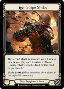 Flesh and Blood FAB Tiger Stripe Shuko NM 1st EditionRainbow Foil Uprising - Picture 1 of 1