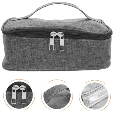 Rechargeable Heater Heated Lunch Box Bag Child Tote Bags Reusable Bento - Image 1 of 4