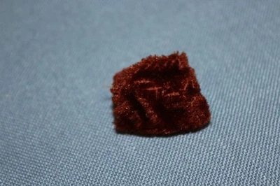 Manguito de piel marrón vintage Barbie Winter Wow 1969 #1486 Foto 1 de 4