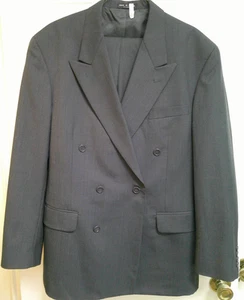 Gerald Austin zweireihiger dunkelgrauer Anzug -- 42 Sakko 32" Hose - Bild 1 von 10