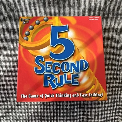 376. University Games 5 Second Rule Board Game  - Image 1 of 4