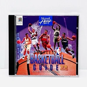 Vintage Sammlerstück Sport Nostalgie Microsoft komplett Basketball Guide 1995-96 CD - Bild 1 von 3