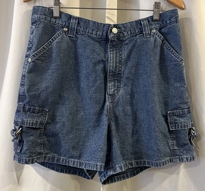 复古 Lee 铆钉牛仔裤 y2k 蓝色牛仔木匠尺寸 12 90 年代 — 第 1/4 张图片