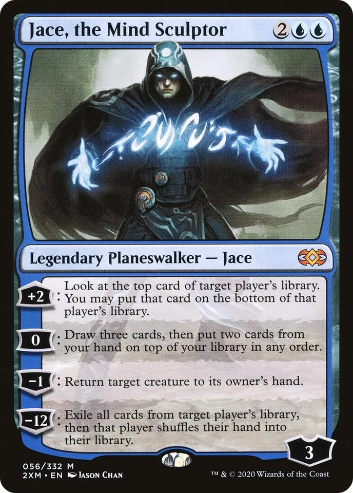 Jace, the Mind Sculptor 56 LP Normal Double Masters MTG EN - Image 1 of 1