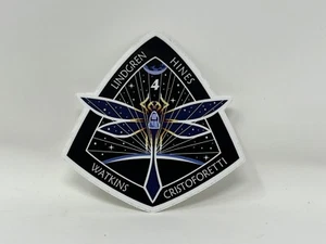 SpaceX Crew-4 NASA Human Space Flights Dragon 3” Vinyl Sticker - Picture 1 of 2