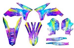 2011-2012 XCF SPACE KADET Galaxy Senge Graphics Kit Compatible with KTM - Picture 1 of 10