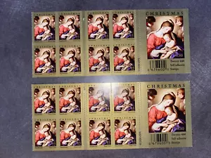 USPS Hearst Castle Natale 2008 2 libretti 40 francobolli 44 centesimi - Foto 1 di 2