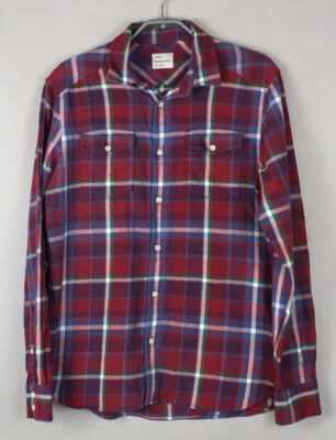 PEAK PERFORMANCE Men Wayne Flannel Casual Shirt Top Size M - Image 1 of 4