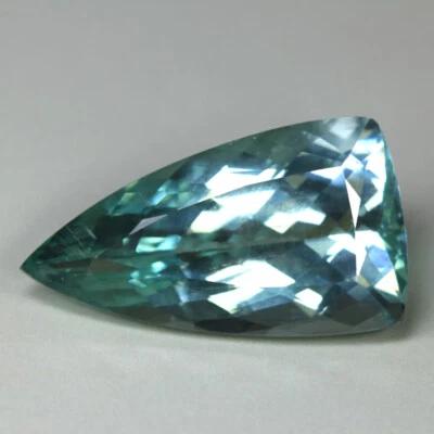 14,40 Cts_Deslumbrante Mejor Color_100 % Natural Sin Calentar Paraiba Verde Apatita Foto 1 de 4
