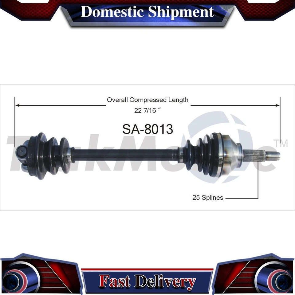 Junta de eje de transmisión CV delantero izquierdo para Saab 900 1985 1986 1987 1988 1989 Foto 1 de 1