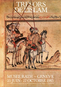 Schätze des Islam ORIGINAL Schweizer Museums-Plakat 1985 Museum Rath - Genf - Picture 1 of 1