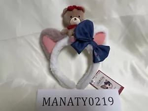 USJ limited Hello Kitty Tiny Cham Headband ribbon Cat ear Universal Studios JP - Picture 1 of 5