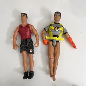 2x Action Man 11" Figure 1996 & 2000 Hasbro - Picture 1 of 19