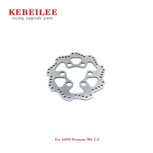 KEBEILEE Stainless Steel Front Brake Disk for LOSI Promoto MX Motorcycle 1:4 - Picture 1 of 4