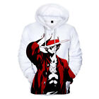 Monkey D. Luffy Portgas Ace 3D Print Anime Pullover Hoodie Sweater