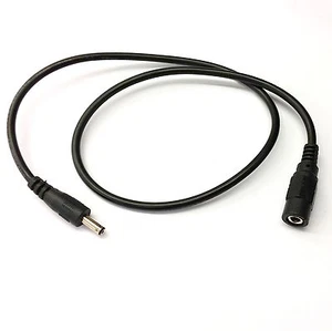 DC POWER ADAPTER CABLE 3.5mm x 1.35mm EXTENSION 50cm/100cm/150cm ANDROID MP3 MP4 - Picture 1 of 13