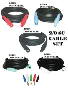 JUEGO CAMLOCK - 10 FT 2/0 - 400 AMP 600V TIPO SC CABLE CAMLOCK {5} - Imagen 1 de 1