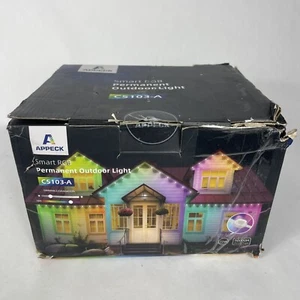 APPECK 100ft Permanent Outdoor Lights Smart RGB Outdoor Lights with 72 LEDs - Picture 1 of 11
