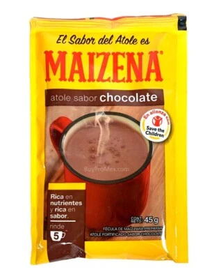 6-Pk Maizena Mezcla de bebidas de maíz con sabor a chocolate Hace 5☕️47gr/1.6oz Foto 1 de 2