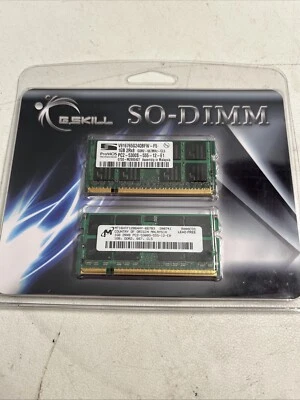 F2-5300CL5D-8GBSQ G.SKILL 8GB Kit (2 X 4GB) SO-DIMM - Image 1 of 3