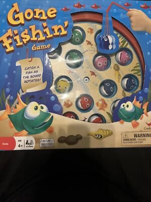 Cardinal Classic Gone Fishin' Game Fishing Motorized Game Magnetic Fish & Poles - Image 1 of 2