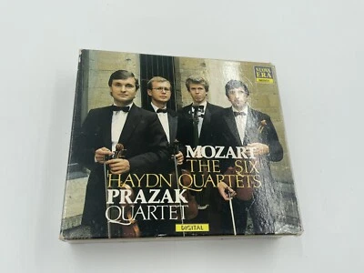 MOZART THE SIX HAYDN QUARTETS PRAZAK QUARTET DIGITAL CD Box Set Foto 1 de 4