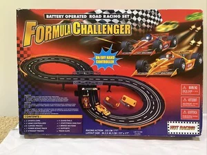 Rare Golden Bright Formula Challenger Battery Road Racing Set - Rare New Sealed - Picture 1 of 6