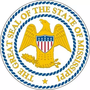 STATE OF MISSISSIPPI SEAL GLOSSY POSTER BILD BANNER DRUCK PHOTO MS 7964 - Bild 1 von 1