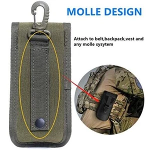 Taktische Brieftasche EDC Molle Pouch Schlüsselkarten Etui Halter Gürteltasche - Bild 1 von 14