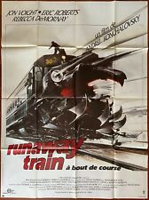 Poster Runaway Train Jon Voight Eric Roberts Rebecca de Mornay 47 3/16x63in