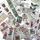 Spring Garden Vintage Style Stickers Paper Bundle Scrapbook Collage Junk Journal