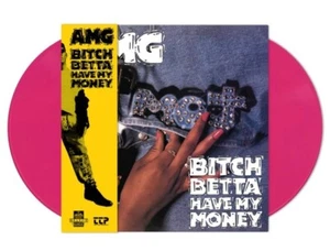 AMG Bitch Betta Have My Money 2xLP EXCLUSIVE Pink Vinyl Record New Sold Out /300 - Picture 1 of 8