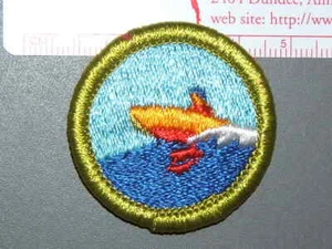 Boy Scout Merit Badge Motorboating circa '76-'02 3020M - Picture 1 of 1