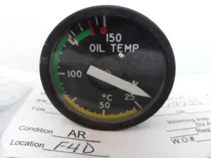 Jetstar P/N 163B15 Oil Temperature Indicator The Lewis Engineering Co. Cond. AR - Picture 1 of 11