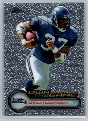2006 Topps Chrome #OTG3 Shaun Alexander Own The Game - Image 1 of 2
