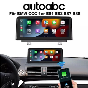 10,25''Touchscreen CarPlay Android Auto Für BMW CCC 1series E81 E82 E87 E88 - Picture 1 of 7