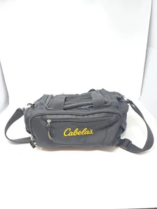 Cabelas Catch All Gear Bag Jagd Angeln Seesack Handgepäck schwarz gelb - Bild 1 von 8